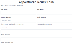 appointment request form
