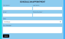 schedulean appointment